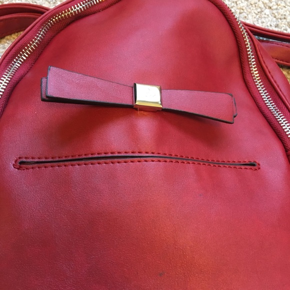 Nine West Red Mini Backpack - Picture 4 of 7